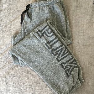 Gray sweatpants
